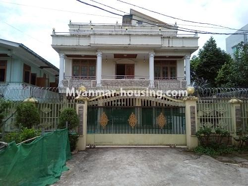 Myanmar real estate - for rent property - No.4583 - Furnished half and two storey landed house for rent in North Dagon! - house view