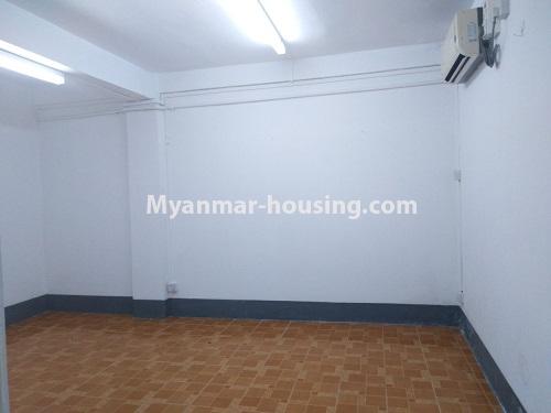Myanmar real estate - for rent property - No.4587 - Newly renovated apartment room for rent in New University Avenue Road, Bahan! - bedroom 1 view