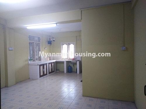 缅甸房地产 - 出租物件 - No.4590 - Apartment for rent in New University Avenue road, Bahan Township. - kitchen view