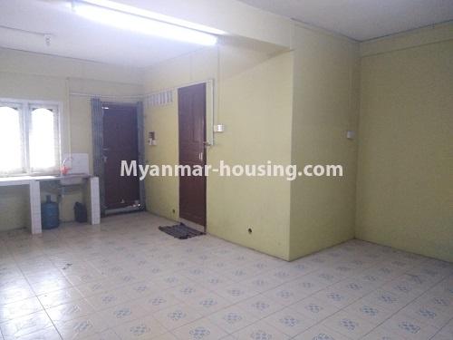 Myanmar real estate - for rent property - No.4590 - Apartment for rent in New University Avenue road, Bahan Township. - another view of kitchen