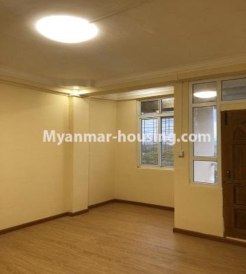 Myanmar real estate - for rent property - No.4591 - Unfinished mini condominium room for rent in Tarmway! - master bedroom view