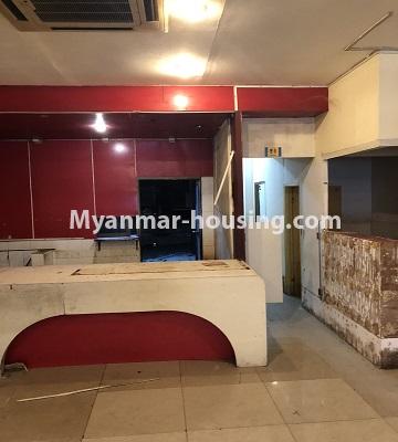 Myanmar real estate - for rent property - No.4591 - Unfinished mini condominium room for rent in Tarmway! - kitchen view