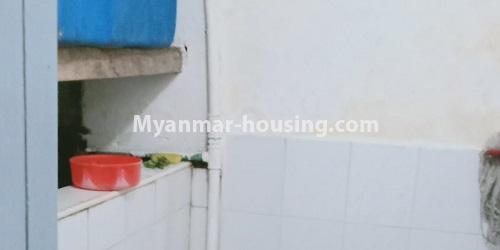 Myanmar real estate - for rent property - No.4592 - First floor apartment room for rent near Kyaikkasan Road, Tarmway!  - bathroom view