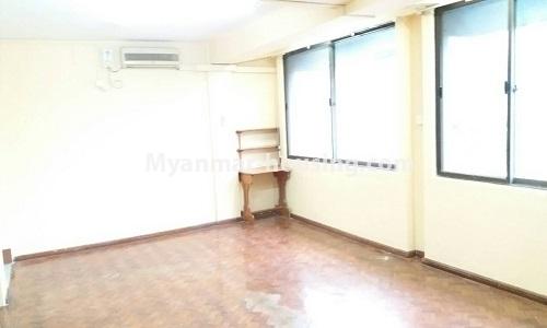 缅甸房地产 - 出租物件 - No.4607 - Condominium room for rent near Shwe Gone Daing, Bahan! - another view of livng room