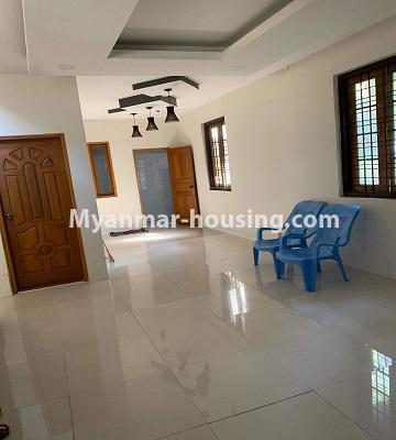 Myanmar real estate - for rent property - No.4610 - Furnished landed house for rent near Thanlyin Bridge, Thanlyin! - ground floor view
