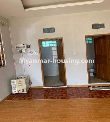 Myanmar real estate - for rent property - No.4610 - Furnished landed house for rent near Thanlyin Bridge, Thanlyin! - common bathroom and toilet 