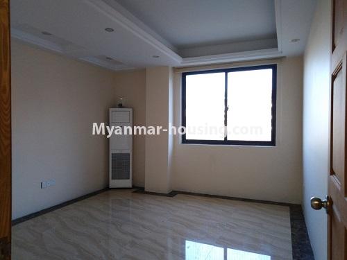 Myanmar real estate - for rent property - No.4611 - Furnished Thazin Condominium room for rent in Ahkibe! - another single bedroom view