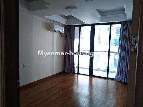 Myanmar real estate - for rent property - No.4612 - Furnished Thazin Condominium room for rent in Ahkibe! - single bedroom