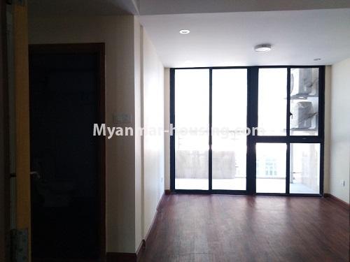 Myanmar real estate - for rent property - No.4616 - Furnished three bedrooms Thazin Condominium room for rent in Ahlone! - master bedroom 2