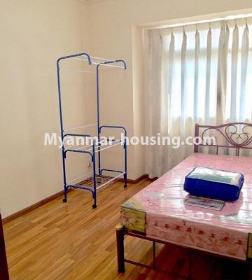 缅甸房地产 - 出租物件 - No.4618 - Two bedroom Yatana Hninzi condominium room for rent in Dagon Seikkan! - bedroom view