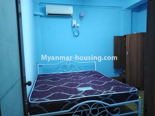 ミャンマー不動産 - 賃貸物件 - No.4620 - Two bedroom mini condominium room for rent in Bahan! - bedroom 1 view
