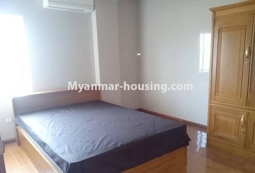 Myanmar real estate - for rent property - No.4623 - Nice room in Nawarat Condo in quiet area for rent! - single bedroom view