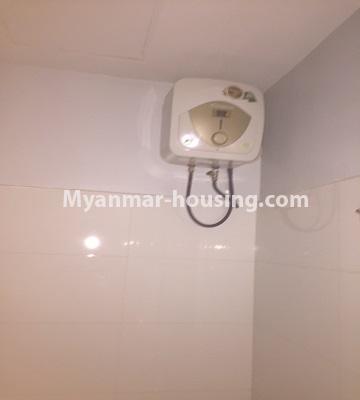 Myanmar real estate - for rent property - No.4624 - Furnished Space Condominium with three bedrooms for rent in Yankin! - another bathroom view