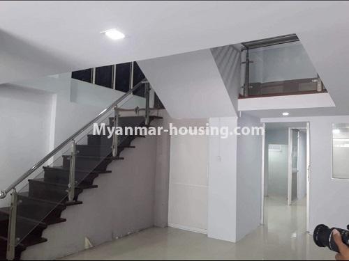 Myanmar real estate - for rent property - No.4629 - Three storey landed house with eight bedrooms for rent in South Okkalapa! - another view of ground floor
