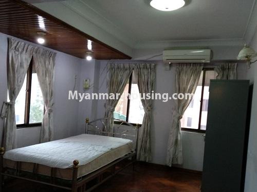 缅甸房地产 - 出租物件 - No.4635 - Furnished University Yeik Mon Condominium room for rent in Bahan! - single bedroom 1 view