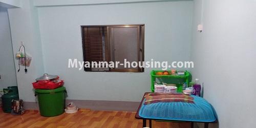 မြန်မာအိမ်ခြံမြေ - ငှားရန် property - No.4637 - လှိုင်တွင် အိပ်ခန်းသုံးခန်းပါသော တိုက်ခန်းငှားရန်ရှိသည်။master bedroom view