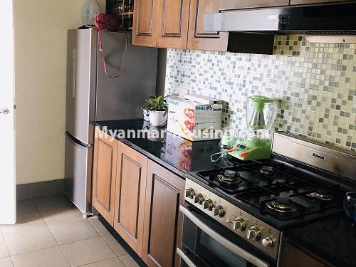缅甸房地产 - 出租物件 - No.4640 - Duplex 2 bedrooms Top floor  Star City Condo room for rent in Thanlyin! - anothr view of kitchen