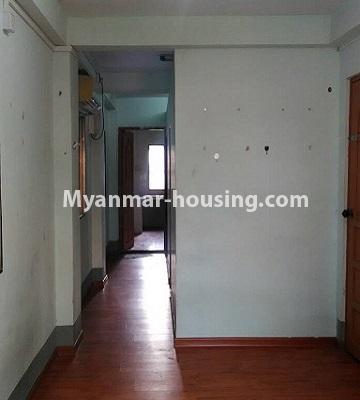 Myanmar real estate - for rent property - No.4645 - Furnished and decorated apartment room for rent in Sanchaung! - corridor view