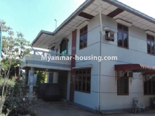 ミャンマー不動産 - 賃貸物件 - No.4647 - Landed house for rent in Thanlyin! - house view