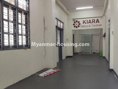 Myanmar real estate - for rent property - No.4649 - Ground floor for Shop or Restaurant near the Secretariat, Botahtaung! - ground floor view