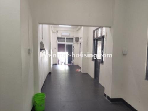 Myanmar real estate - for rent property - No.4649 - Ground floor for Shop or Restaurant near the Secretariat, Botahtaung! - another view of ground floor 