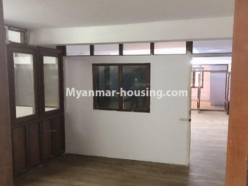 Myanmar real estate - for rent property - No.4650 - Hong Koung Type Ground Floor for rent in Botahtaung! - upstairs room view