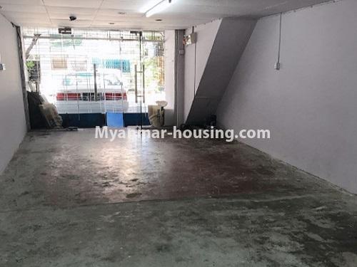 缅甸房地产 - 出租物件 - No.4650 - Hong Koung Type Ground Floor for rent in Botahtaung! - downstairs view