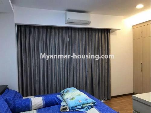 缅甸房地产 - 出租物件 - No.4653 - Furnished Twin Centro Condominium room for rent in Sanchaung! - single bedroom view