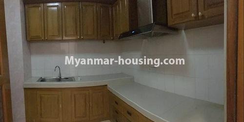 Myanmar real estate - for rent property - No.4655 - Lanmadaw Junction Maw Tin Condominium room for rent! - kitchen 