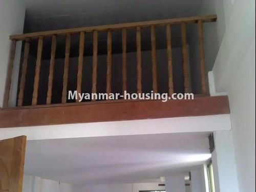 Myanmar real estate - for rent property - No.4656 - Hall Type apartment room for rent in Sanchaung. - attic view