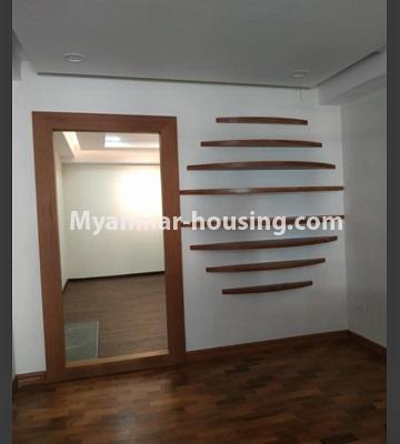 缅甸房地产 - 出租物件 - No.4658 - New Condominium Building room for rent in Hledan, Kamaryut! - another master bedroom view