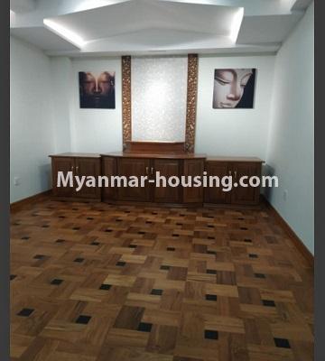 缅甸房地产 - 出租物件 - No.4658 - New Condominium Building room for rent in Hledan, Kamaryut! - shrine view