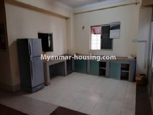 缅甸房地产 - 出租物件 - No.4660 - 3200 square feet condominium room for rent in Kamaryut! - kitchen view