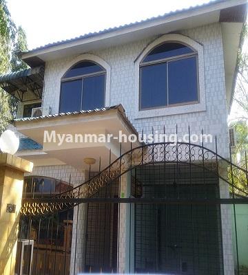 缅甸房地产 - 出租物件 - No.4662 - Landed house with reasonable price for rent in quiet location, Kamaryut! - house view