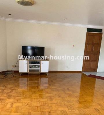 缅甸房地产 - 出租物件 - No.4670 - Furnished condominium room for rent near Myanmar Plaza! - another view of living room
