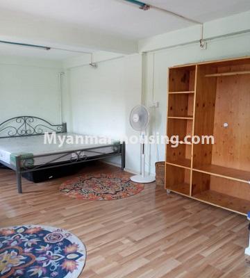 မြန်မာအိမ်ခြံမြေ - ငှားရန် property - No.4675 - စမ်းချောင်းတွင် ပြင်ဆင်ပြီး ပရိဘောဂပါသောတိုက်ခန်း ရောင်းရန်ရှိသည်။bedroom area