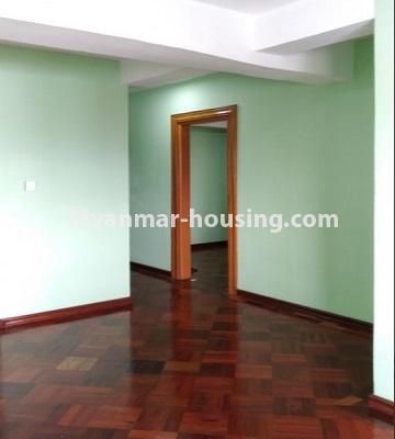 Myanmar real estate - for rent property - No.4677 - Condominium room with reasonable price near Junction Zawana, Than Gann Gyun! - anothr view of living room