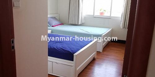 မြန်မာအိမ်ခြံမြေ - ငှားရန် property - No.4681 - တာမွေတွင် ပရိဘောဂအပြည့်အစုံပါသော ကွန်ဒိုခန်းတစ်ခန်း ငှားရန်ရှိသည်။single bedroom view