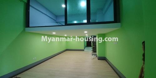 Myanmar real estate - for rent property - No.4682 - Naing Group Towner Small room for office or residence for rent in Downtown. - hall and attic view