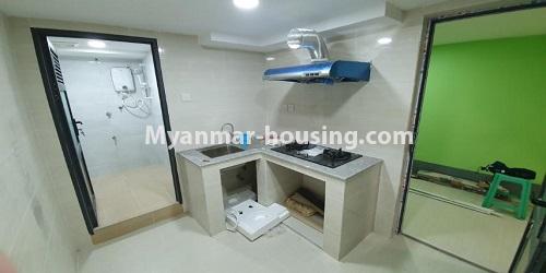 缅甸房地产 - 出租物件 - No.4682 - Naing Group Towner Small room for office or residence for rent in Downtown. - kitchen view