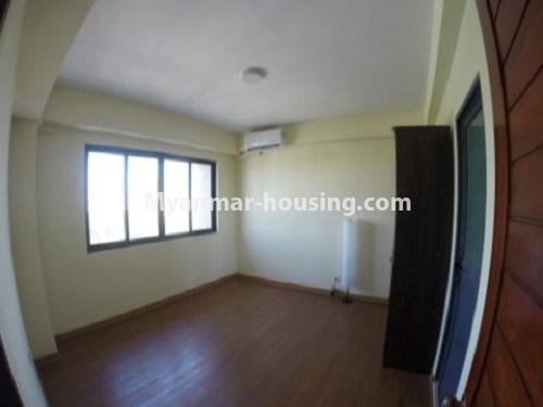 Myanmar real estate - for rent property - No.4685 - Tow BHK UBC condominium room for rent in Thin Gann Gyun! - master bedroom view