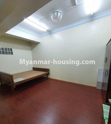 Myanmar real estate - for rent property - No.4688 - Large Zawtika Condominium room with tow BH for rent in Thin Gann Gyun! - single bedroom view