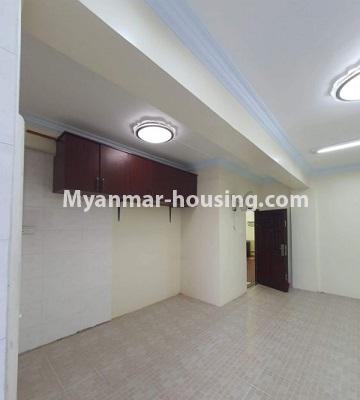 Myanmar real estate - for rent property - No.4688 - Large Zawtika Condominium room with tow BH for rent in Thin Gann Gyun! - dining area view