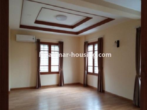 Myanmar real estate - for rent property - No.4693 - Three RC house for rent near Parami Chaw Twin Gone, Yankin Township. - living room view