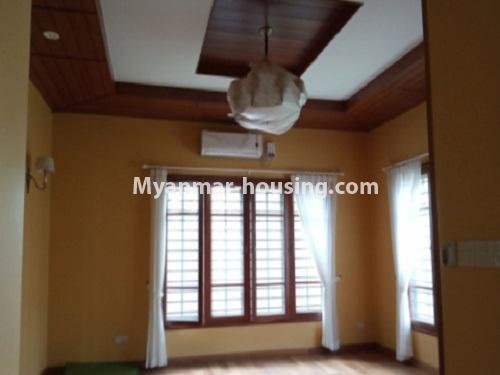 Myanmar real estate - for rent property - No.4693 - Three RC house for rent near Parami Chaw Twin Gone, Yankin Township. - another master bedroom view
