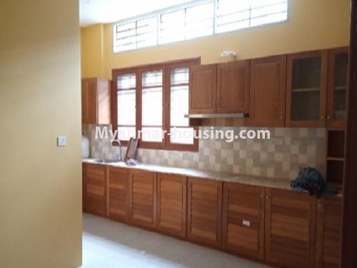Myanmar real estate - for rent property - No.4693 - Three RC house for rent near Parami Chaw Twin Gone, Yankin Township. - kitchen view