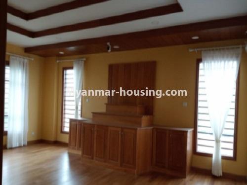 Myanmar real estate - for rent property - No.4693 - Three RC house for rent near Parami Chaw Twin Gone, Yankin Township. - prayer room view