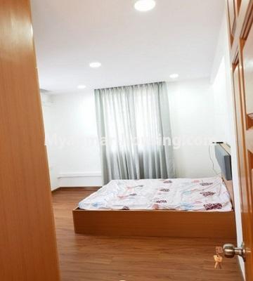 缅甸房地产 - 出租物件 - No.4695 - Furnished three bedrooms Royal Thukha condominium for rent in Hlaing! - mastter bedroom view