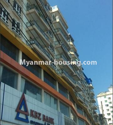 Myanmar real estate - for rent property - No.4697 - Unfinished 3 BHK Esprado Condominium room for rent in Dagon! - building view