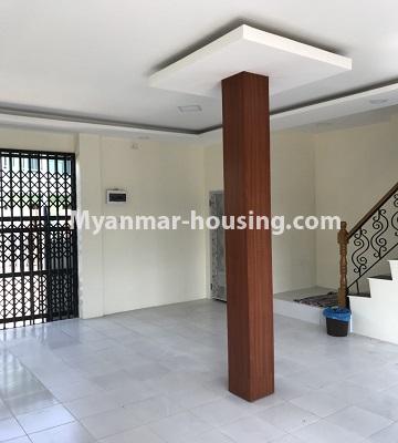 ミャンマー不動産 - 賃貸物件 - No.4701 - Two storey house on Bayint Naung Road for rent in Insein! - another view of downstairs